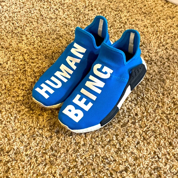 human being sneakers